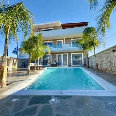 Odysseia Stay Pool & Private Jacuzzi 2min Beach