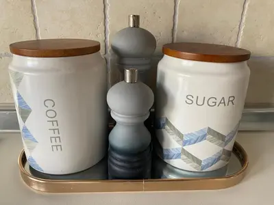 a metal tray with two bottles on top of it at Casa Christiana, Lardos in Lardos