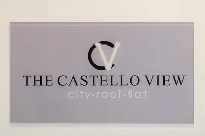 a logo for the casserole view cityofat at Castelo View Luxury apt in Rhodes Town