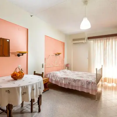 Cozy Archangelos apartments with private parking