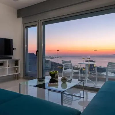 Rhodes SkyLine Suite with out Door Jacuzzi Sea View A1