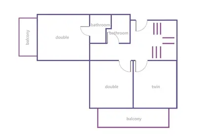 a floor plan of a house at Villa Mariani II - in Lothiarika, newly renovated June 2024, private pool, Lindos 10 min, beach 120m in Lardos