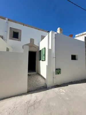 a white building with a door in the side at Makariospiti - Villa Vera in Malona Village