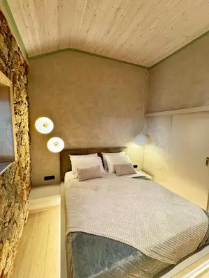a bedroom with a bed in a room at City Compass Sunset Villa in Rhodes Town