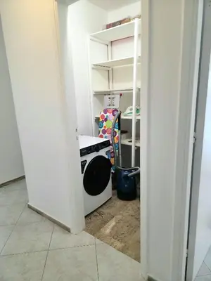a kitchen with a stove in a room at City Center Luxury Spacious apt A&M II in Rhodes Town