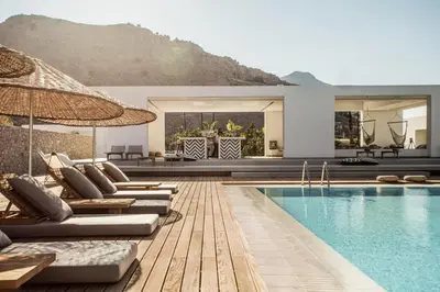 a villa with a swimming pool and a resort at Casa Cook Rhodes (Adults Only) in Kolimbia