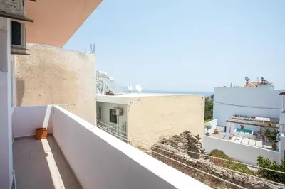 a view from the balcony of a building at Niriana Verde Apartment in Gennadi