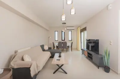 a living room with a couch and a table at Casa Del Silencio in Pastida