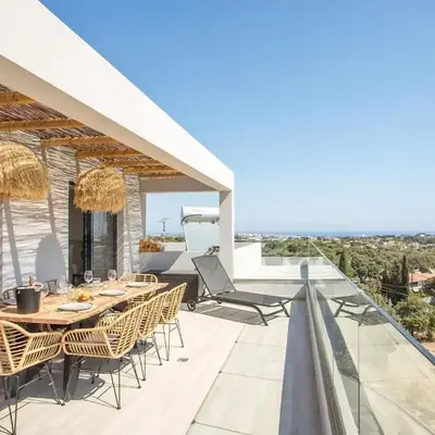 Rodos Nest with terrace and seaview