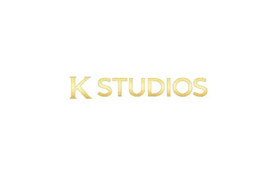 a label with the words k studies on a pink background at K Studios in Faliraki