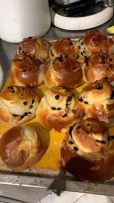 a bunch of pastries sitting on a tray at Alkyonides Boutique Hotel in Kremasti