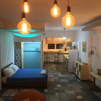 Seascape Apartment with Private Balcony in Faliraki