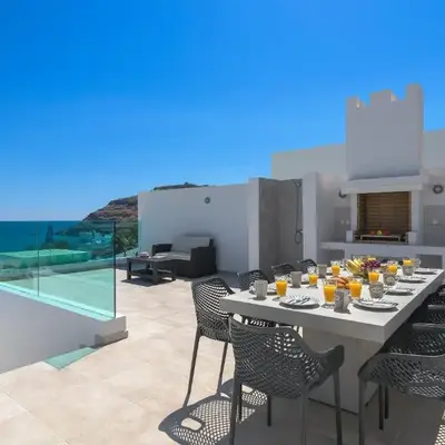 Villa Hermes with pool & jacuzzi in Lindos
