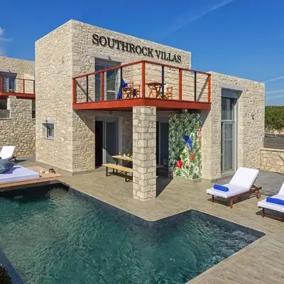 Luxury villa in Lachania near sea