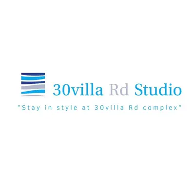 a logo for a study in style at red complex at 30villa Rd Studio in Rhodes Town
