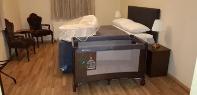 a bed in a room with a bed at MA-GIA in Pastida