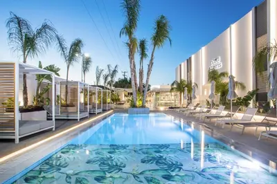 an image of a swimming pool at a hotel at Casa Stavris in Faliraki