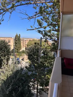 a view from the balcony of a house at Apartment 29 in Rhodes Town