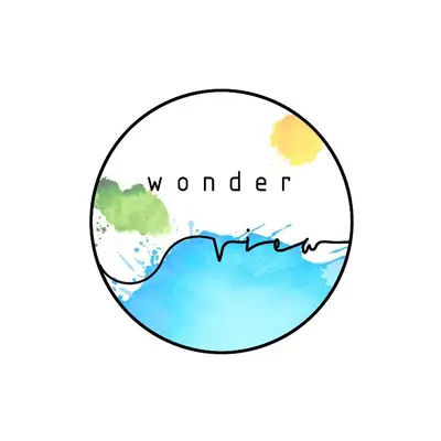 a drawing of a world in a circle with the words wonder at Wonderview Exclusive Apartment in Kremasti