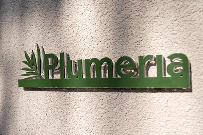a green sign on a wall that says philadelphia at Palmeral Luxury Suites in Rhodes Town