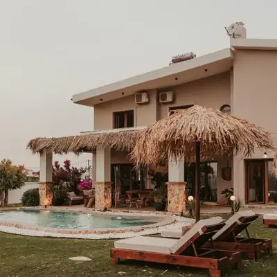 Maya pool & mountain view villa