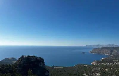 a view of a large body of water at Dim Domus _ Apolakkia, South Rhodes in Apolakkiá
