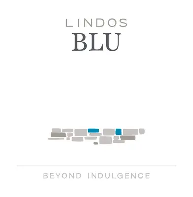 a set of logos for the blinds blip and beyond influence at Lindos Blu Luxury Hotel-Adults only in Líndos