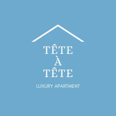 a picture of a house with the words taste a taste involuntary apartment at Tête à Tête - Luxury Apartment in Rhodes Town