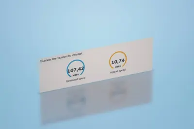 a set of two labels for a company at Sunwaves Beach studio II in Ialyssos